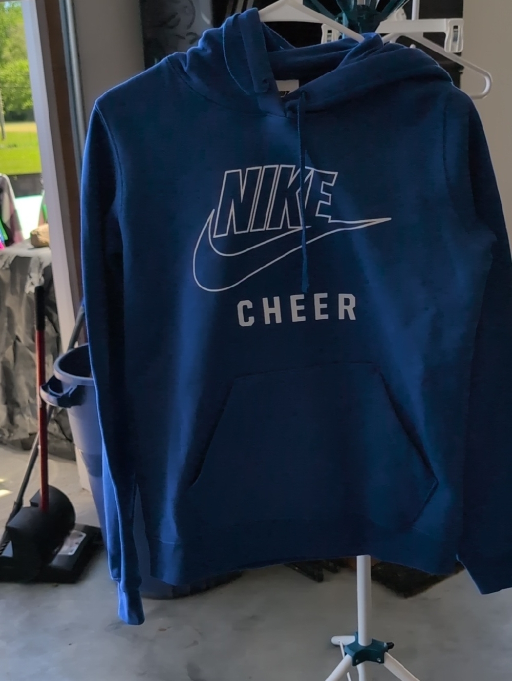 Nike Royal Blue 'Cheer' Pullover Hoodie